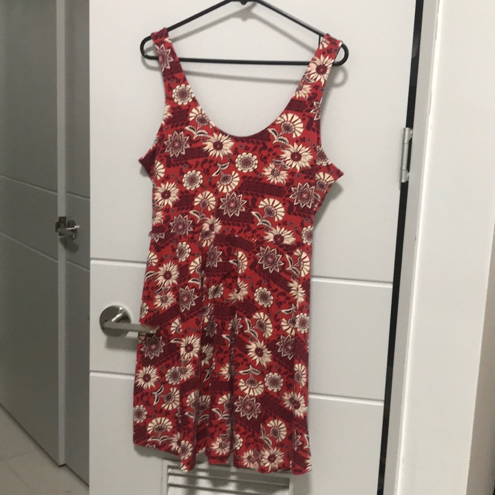 Forever21+ Floral Sun Dress, Size Juniors 2XL